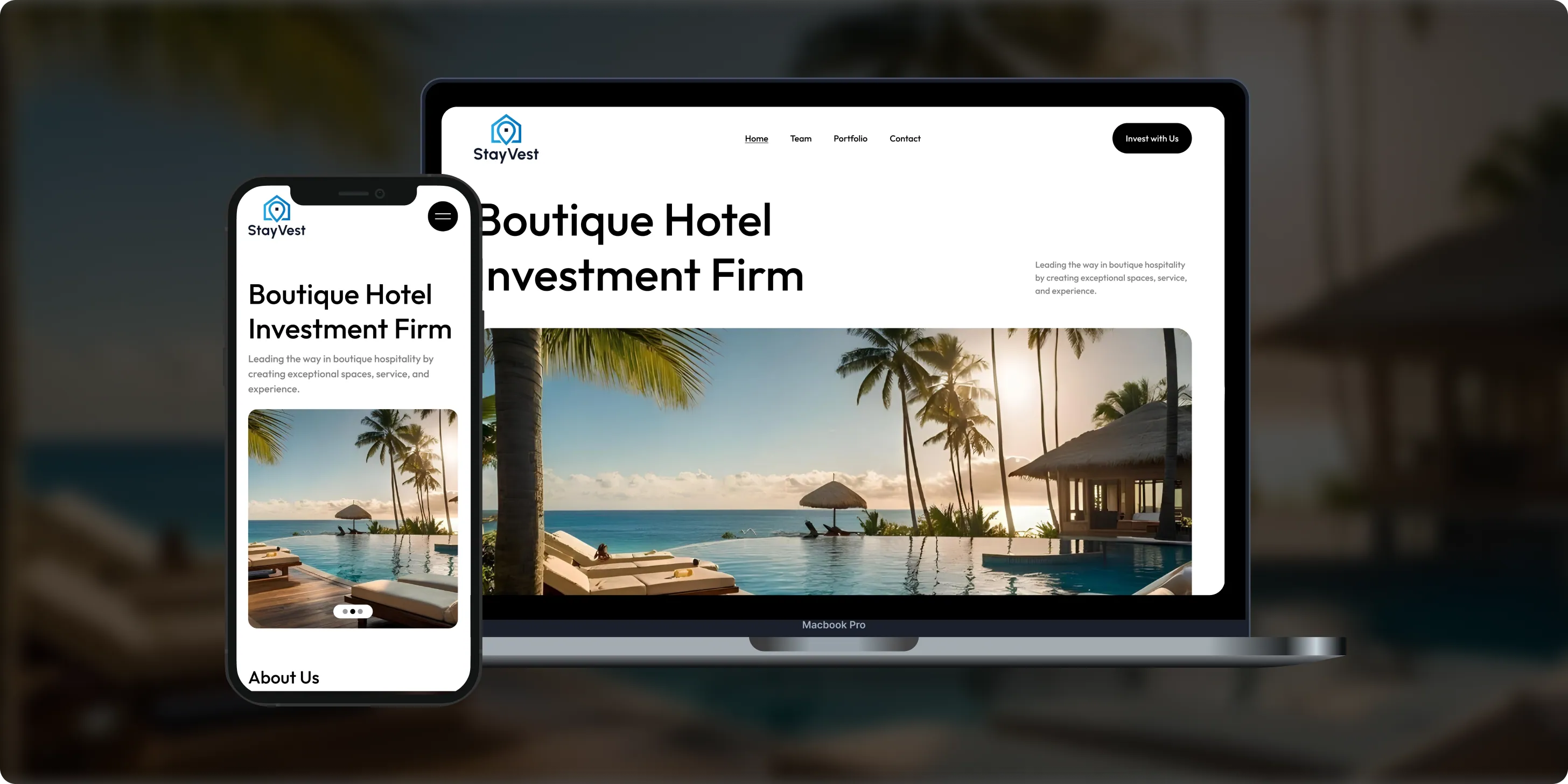 Stay Vest case study screenshot